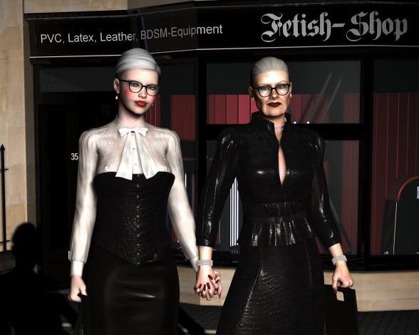 Обои картинки фото 3д графика, люди , people, взгляд, девушка