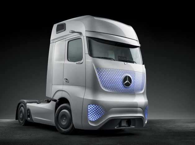 Обои картинки фото автомобили, mercedes trucks, 2025, truck, mercedes-, benz, future, 2014г