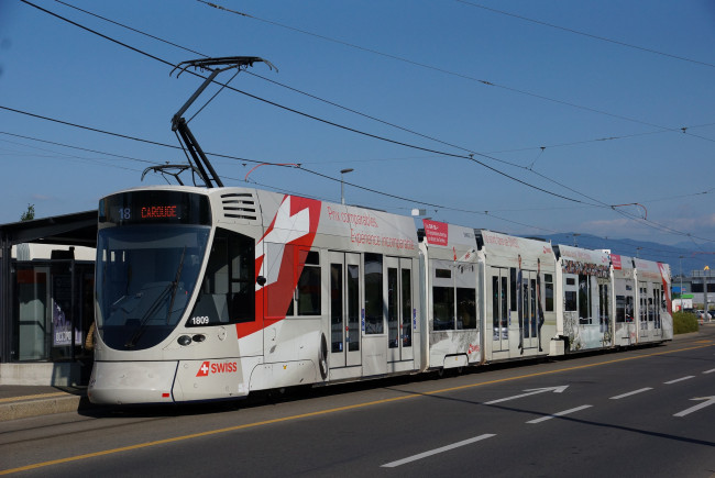 Обои картинки фото техника, трамваи, трамвай, рельсы, улица, город