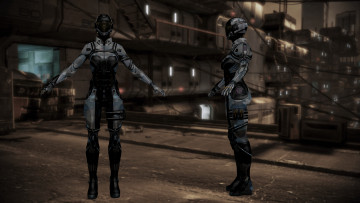 обоя 3д графика, фантазия , fantasy, андроиды