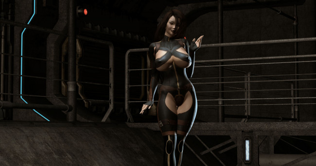 Обои картинки фото 3д графика, люди , people, фон, взгляд, девушка