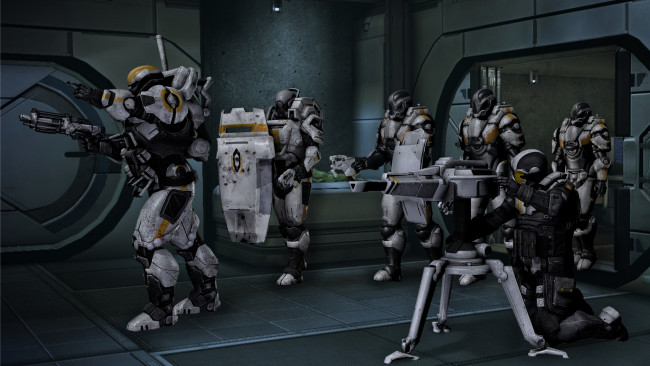 Обои картинки фото 3д графика, фантазия , fantasy, киборги