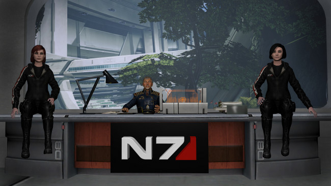 Обои картинки фото 3д графика, фантазия , fantasy, мужчина, взгляд, фон, девушки