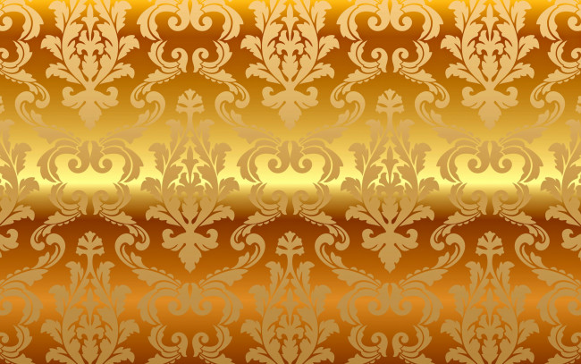 Обои картинки фото векторная графика, другое , other, golden, фон, орнамент, узор, золото, background, vector, gradient, vintage
