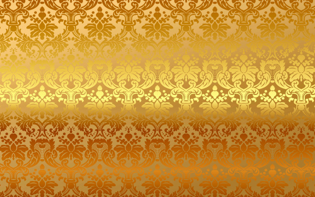 Обои картинки фото векторная графика, другое , other, gradient, узор, золото, vintage, golden, background, фон, орнамент, vector