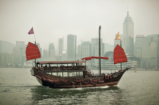 Обои картинки фото корабли, другое, джонка