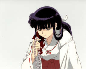 Картинка аниме inuyasha kikyo