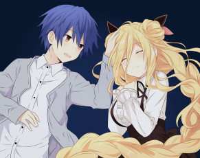 Картинка аниме date+a+live itsuka shidou hoshimiya mukuro