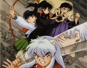 Картинка аниме inuyasha инуяша