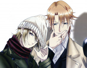Картинка аниме k+project парни
