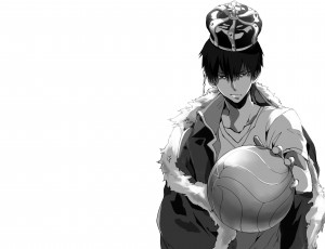 Картинка аниме haikyuu kageyama tobio