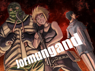 Картинка аниме jormungand персонажи