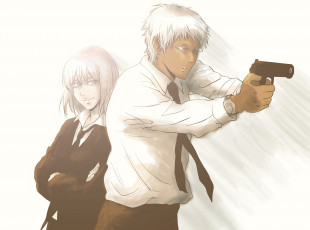 Картинка аниме jormungand йона коко