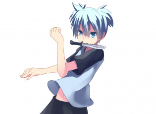 Картинка аниме ansatsu+kyoushitsu нагиса