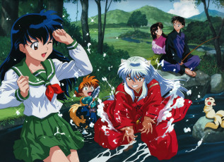Картинка аниме inuyasha инуяша