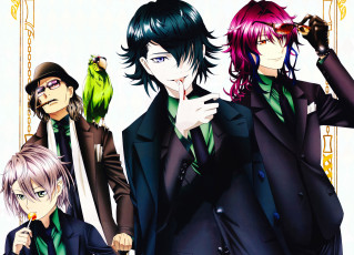 Картинка аниме k+project парни