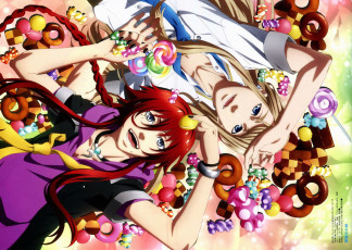 обоя аниме, kamigami no asobi, парни