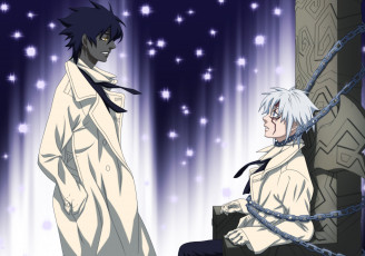 Картинка аниме +gray-man парни