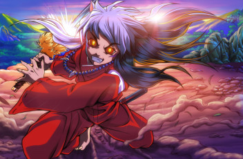 Картинка аниме inuyasha инуяша