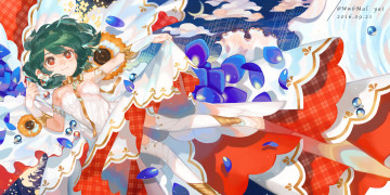 Картинка аниме touhou kazami yuuka