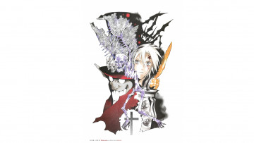 Картинка аниме +gray-man парень