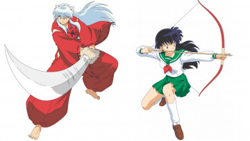 Картинка аниме inuyasha инуяша кагоме