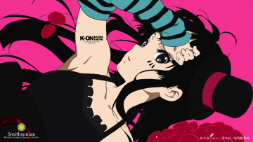 Картинка аниме k-on взгляд фон девушка