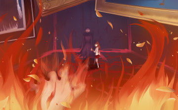 Картинка аниме ib