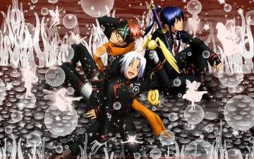 Картинка аниме +gray-man персонажи