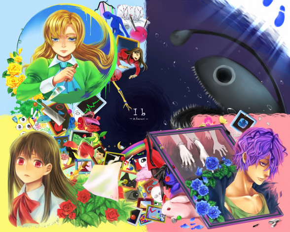 Обои картинки фото аниме, ib
