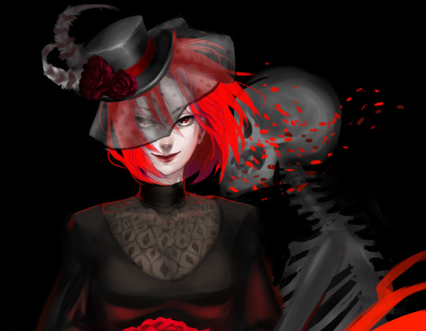 Обои картинки фото аниме, tokyo ghoul, девушка, itori