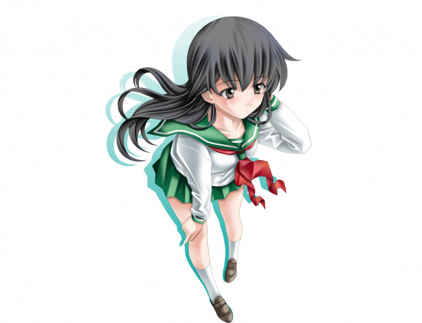 Обои картинки фото аниме, inuyasha, кагоме