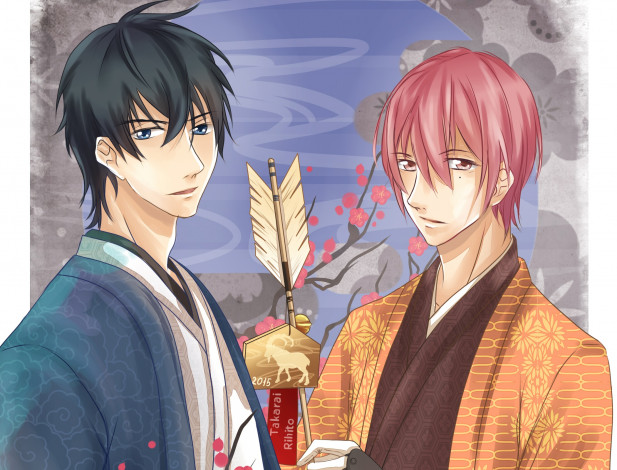 Обои картинки фото аниме, ten count, парни