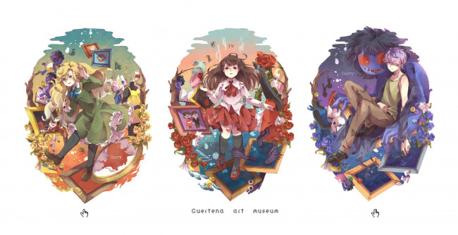 Обои картинки фото аниме, ib