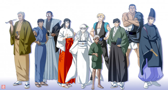 Обои картинки фото аниме, jormungand, персонажи