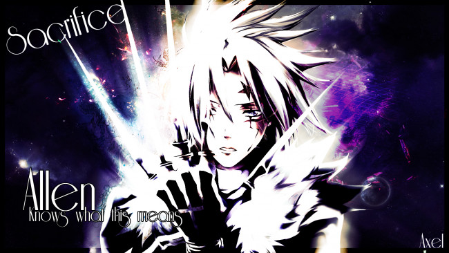 Обои картинки фото аниме,  gray-man, парень