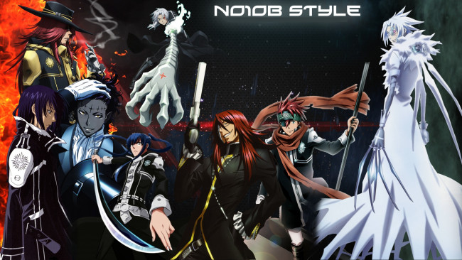 Обои картинки фото аниме,  gray-man, парни