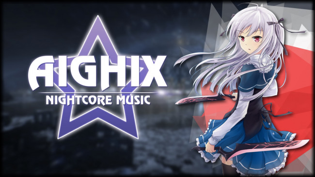 Обои картинки фото аниме, absolute duo, девушка, взгляд, фон