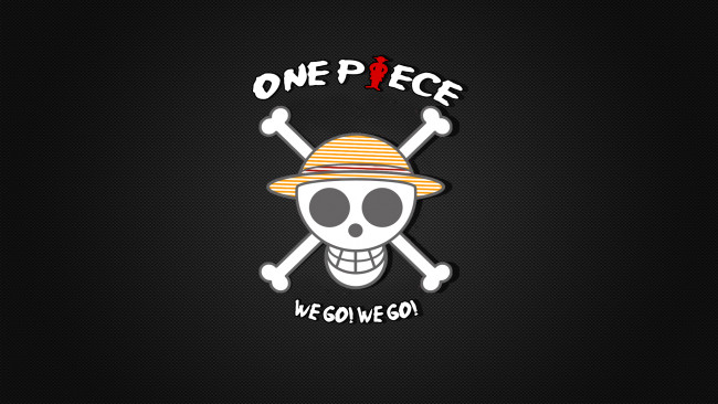 Обои картинки фото аниме, one piece, череп