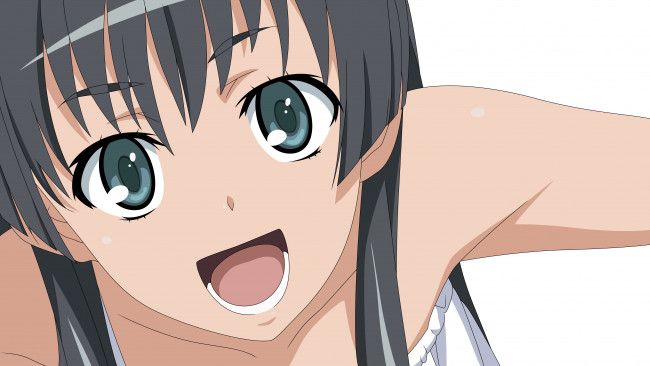 Обои картинки фото to aru kagaku no railgun, аниме, toaru majutsu no index, девушка, взгляд, фон