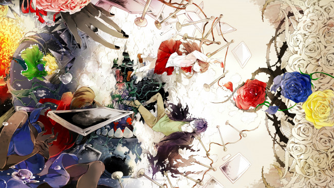 Обои картинки фото аниме, ib