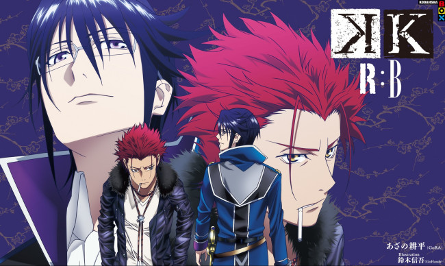 Обои картинки фото аниме, k project, парни