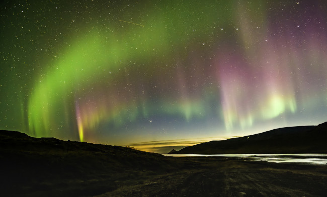 Обои картинки фото природа, северное сияние, северное, сияние