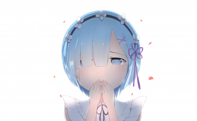 Обои картинки фото аниме, re,  zero kara hajimeru isekai seikatsu, рем