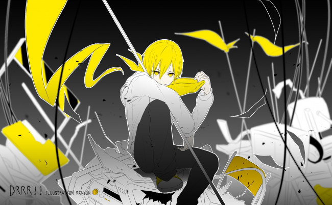 Обои картинки фото аниме, durarara, kida, masaomi