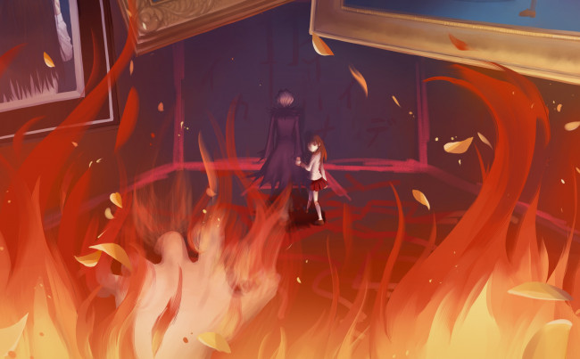 Обои картинки фото аниме, ib