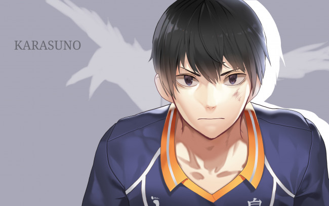 Обои картинки фото аниме, haikyuu, kageyama, tobio
