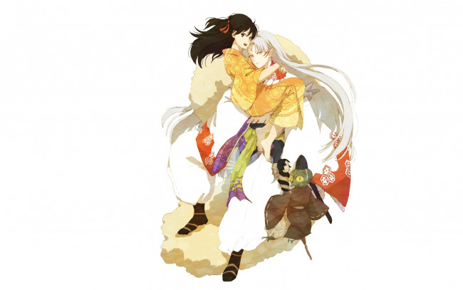 Обои картинки фото аниме, inuyasha, инуяша