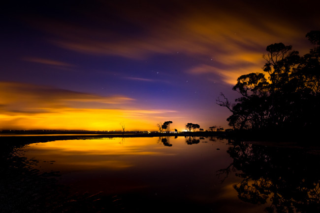 Обои картинки фото природа, восходы, закаты, закат