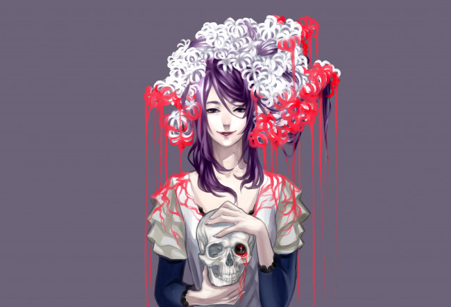 Обои картинки фото аниме, tokyo ghoul, девушка